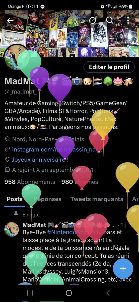 MadMat 🎮🎸🎬📷🐶🎏🪷🍻 tweet media