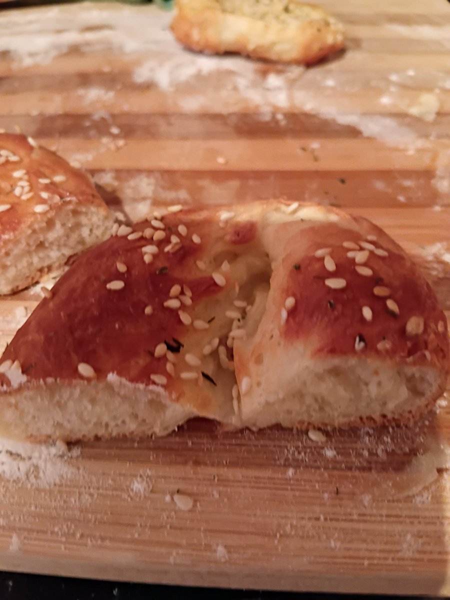 I made #Beigels! Recipe courtesy a East End Londoner who grew up with Brick Lane beigels. Pretty stoked at the first attempt!