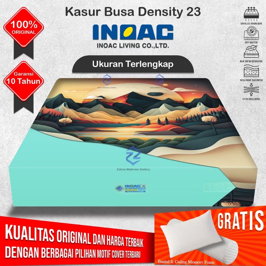 Cek Kasur Busa INOAC EON Density 23 Garansi 10 Tahun dengan harga Rp330.000. Dapatkan di Shopee sekarang! s.shopee.co.id/AA51z3iaZB?sha…