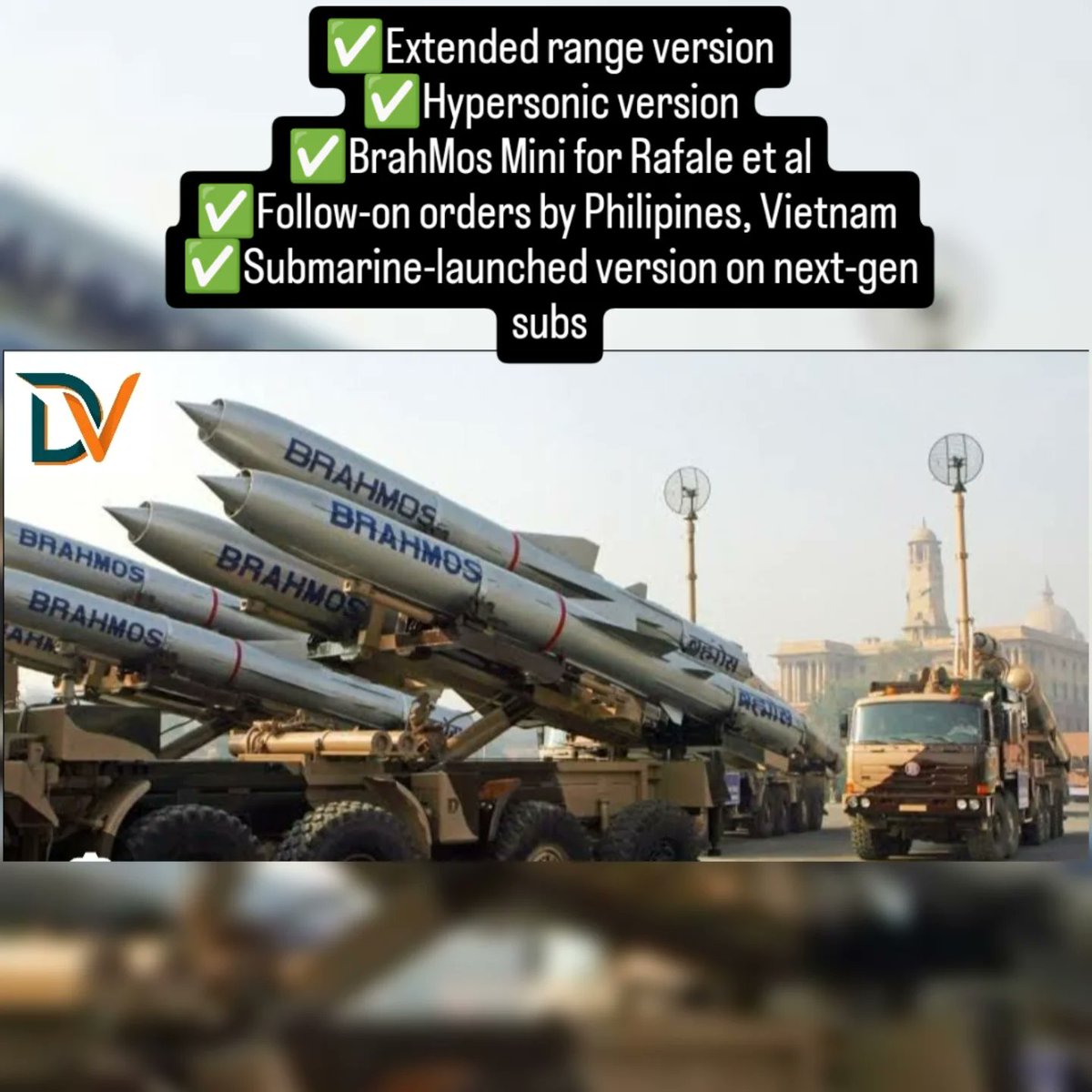 DeshVaani_'s tweet photo. Brahmos the most lethal rocket india has in its arsenal is going through 5 updates.
#BrahmosMissile 
#OperationSindoor https://t.co/3eTD50ypz8