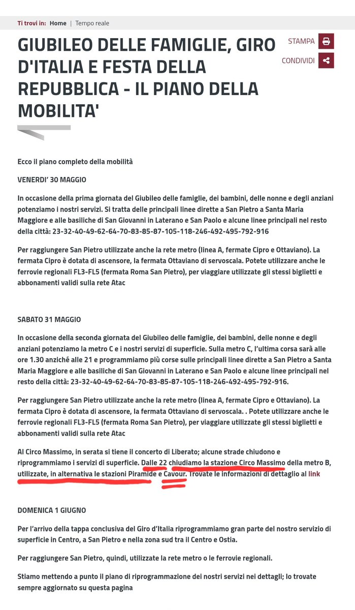 Scusate @infoatac perché per la chiusura di CircoMassimo #MetroB consigliate Cavour come alternativa, quando è molto più vicina #Colosseo?
<a href="/Prefettura_Roma/">Prefettura di Roma</a> <a href="/DPCgov/">Dipartimento Protezione Civile</a>
<a href="/gualtierieurope/">Roberto Gualtieri</a>
