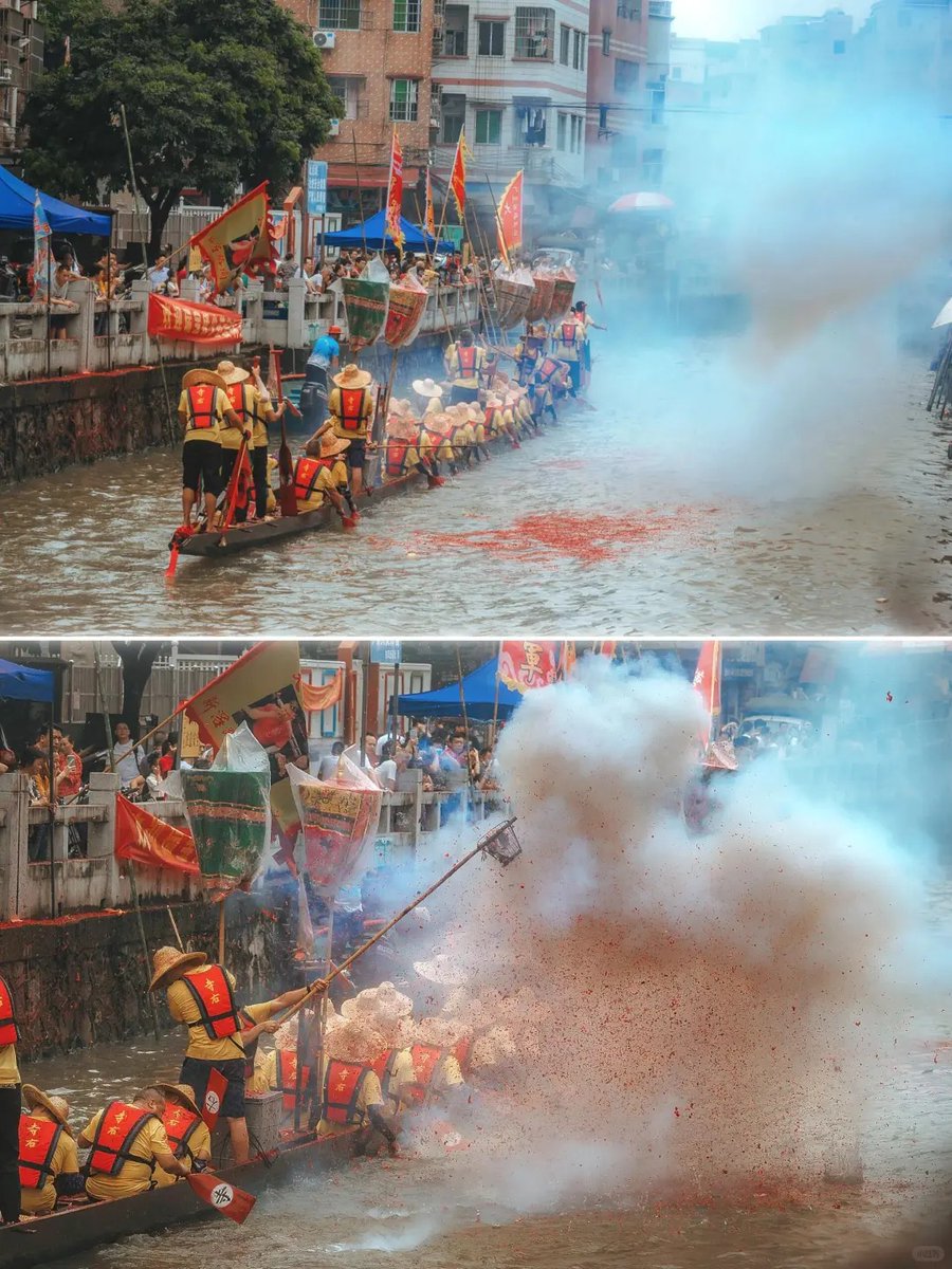Guangzhou_City's tweet photo. #GuangzhouinMotion ๐ ๏ฝ
๐ฃโ๏ธ Dragon boats are racing through Guangzhouโs waters and canals this festival! ๐ฅ
โฐ May 27-31: Catch the paddling action across the cityโs waterways. ๐Two canโt-miss spectator spots โ #DatangVillage & #Liede.
Be part of the thrill! See you there!
#GuangzhouDragonBoat #DragonBoatFestival #LoongBoat #DragonBoatRaces #FeelTheFlow