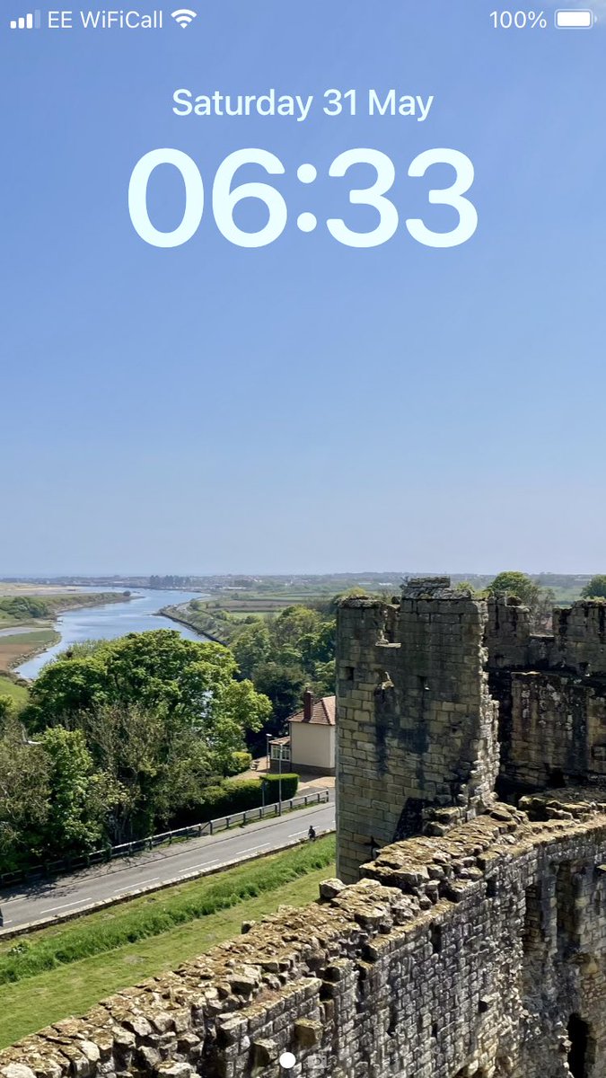 #DailyScreensaver
The river Coquet from Warkworth Castle
May 2025