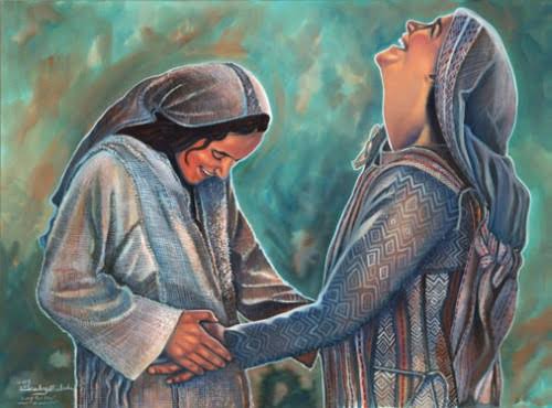 Today is the feast of the Visitation of the Blessed Virgin Mary. This feast commemorates d visit of Mary who was pregnant with Jesus, to Elizabeth, who was pregnant with John d Baptist.

At their meeting, John leaped in d womb of Elizabeth. May God visit you in your time of need.