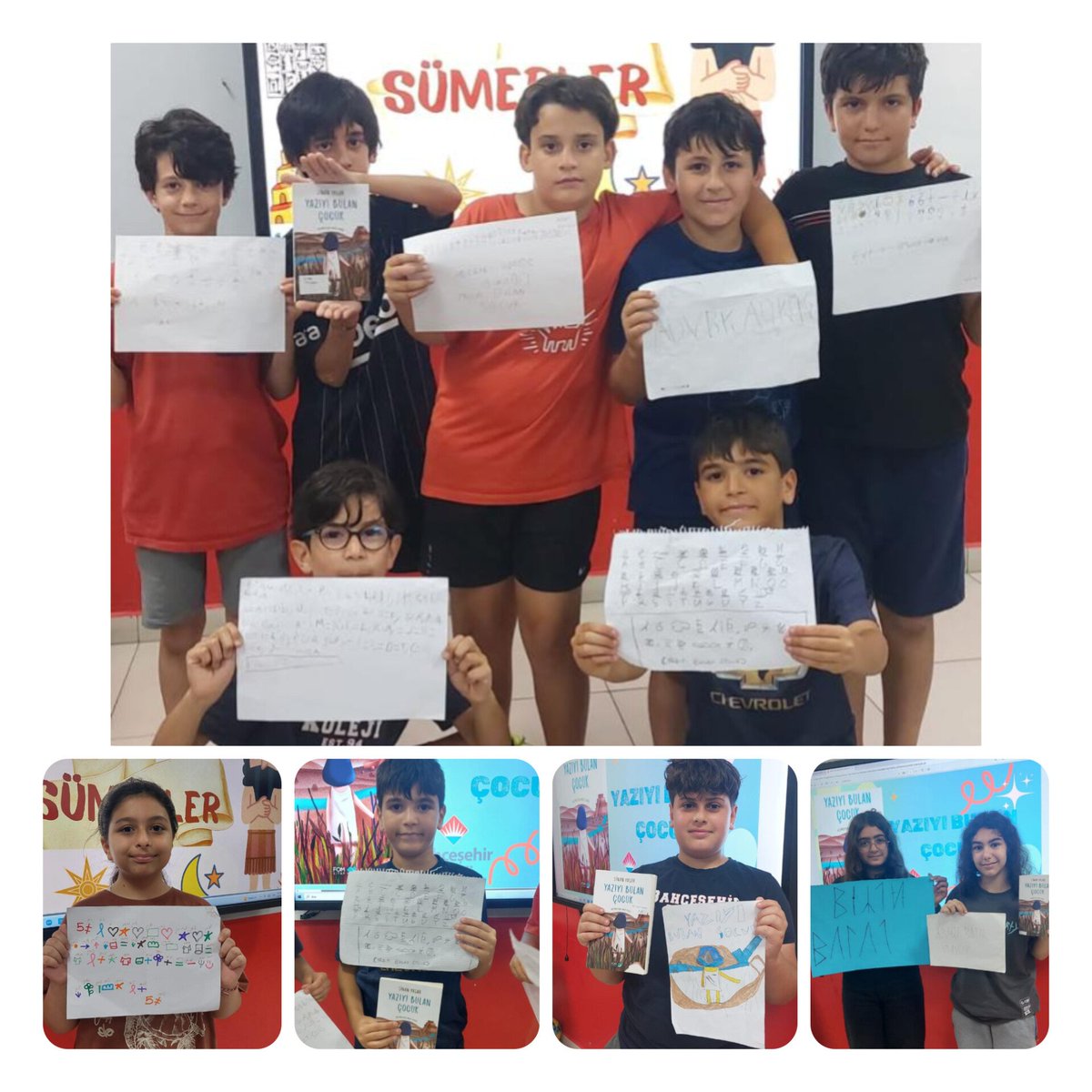5.sınıf öğrencilerimiz "Yazıyı Bulan Çocuk "kitabı birleştirme etkinlikleri kapsamında kendi alfabelerini oluşturdular.📚🤗💙❤️

<a href="/bahcesehir_k12/">Bahçeşehir Koleji</a> <a href="/ugurludural/">TÜLAY UĞURLUDURAL</a> <a href="/ucannmustafa/">Mustafa UÇAN (Tarih Öğrt)</a> <a href="/fuatcicek15/">Fuat Çiçek</a> <a href="/tugcehoca/">Tuğçe</a> <a href="/ftmgms80/">gümüş</a>