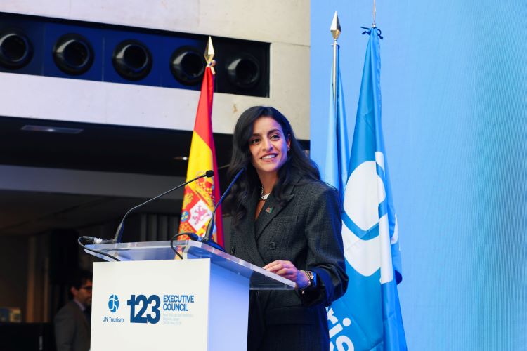 Diplomat in Spain (@diplomatinspain) on Twitter photo La candidata de Emiratos Árabes Unidos, Shaikha Al Nowais, nueva secretaria general de ONU Turismo <a href="/UNWTO/">UN Tourism</a> 👉 tinyurl.com/3tcd6a4h La candidata de Emiratos Árabes Unidos, Shaikha Al Nowais, nueva secretaria general de ONU Turismo <a href="/UNWTO/">UN Tourism</a> 👉 tinyurl.com/3tcd6a4h