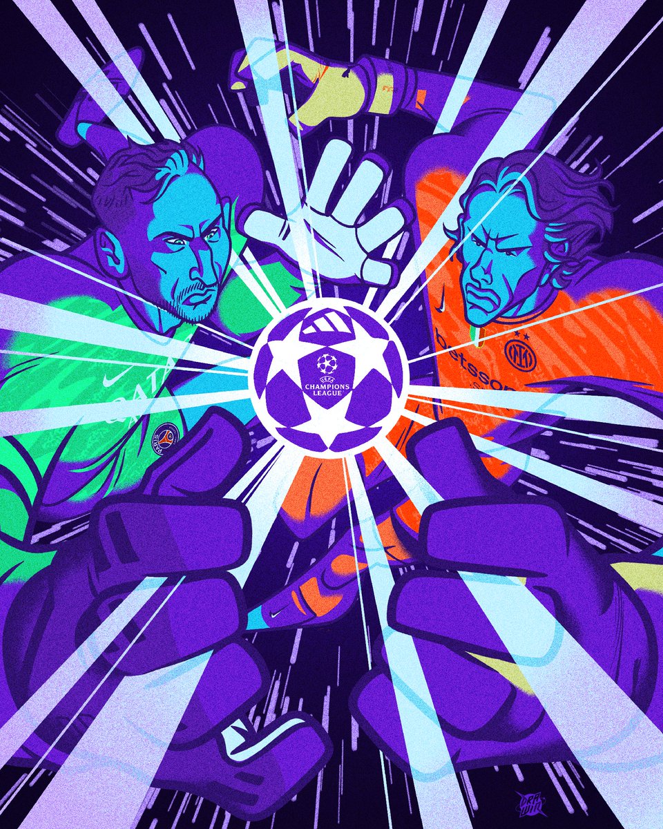 The final game ⭐️⭐️⭐️
Who will glow tonight? 🖐⚽️🤚
#championsleaguefinal