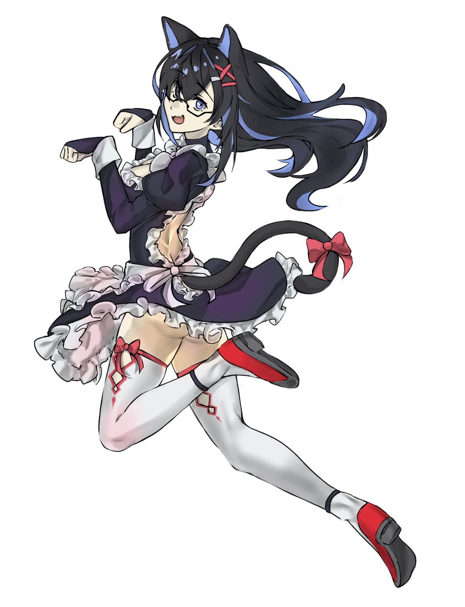 Hatano010's tweet photo. 猫メイド https://t.co/1ssTkbxhcF