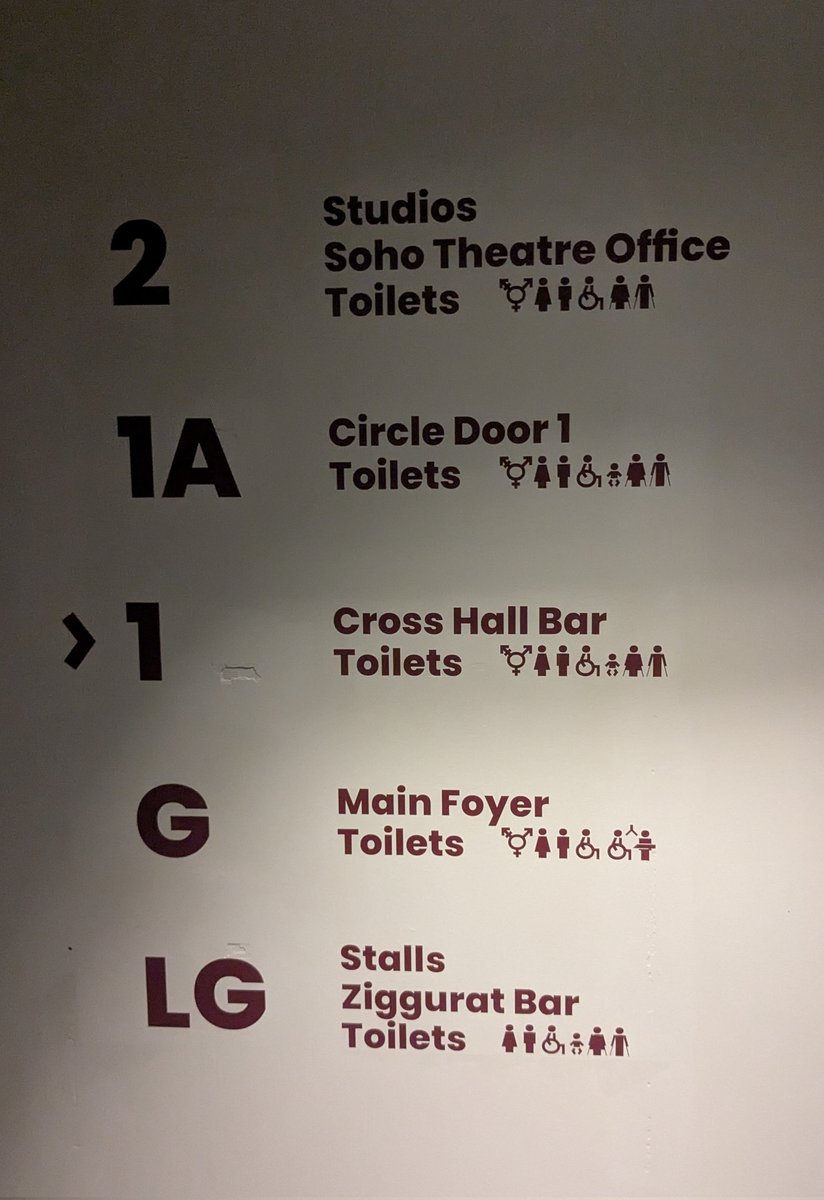 Visited the stunning <a href="/sohotheatre/">Soho Theatre</a> in #Walthamstow last night. I was delighted to see they have a #ChangingPlacesToilet and that staff knew all about it and were proud of it. Thrilled to see more inclusive venues in my area- now we just need them registered with <a href="/ChangingPlaceUK/">Changing Places UK</a>