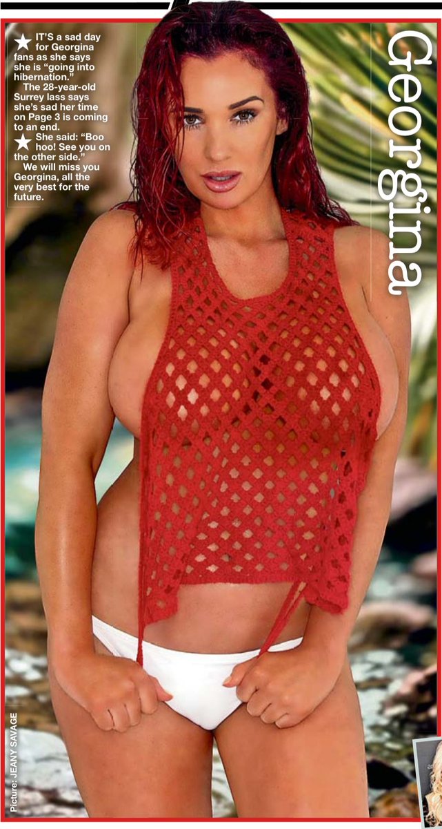 Page3Classics (@page3classics) on Twitter photo Today's Daily Star sizzles with the fiery hot <a href="/GEORGIEDARBY/">Georgie Darby BABESTATION/OF</a> on #Page3. Photographed by Jeany Savage. #GoodbyePage3. Today's Daily Star sizzles with the fiery hot <a href="/GEORGIEDARBY/">Georgie Darby BABESTATION/OF</a> on #Page3. Photographed by Jeany Savage. #GoodbyePage3.