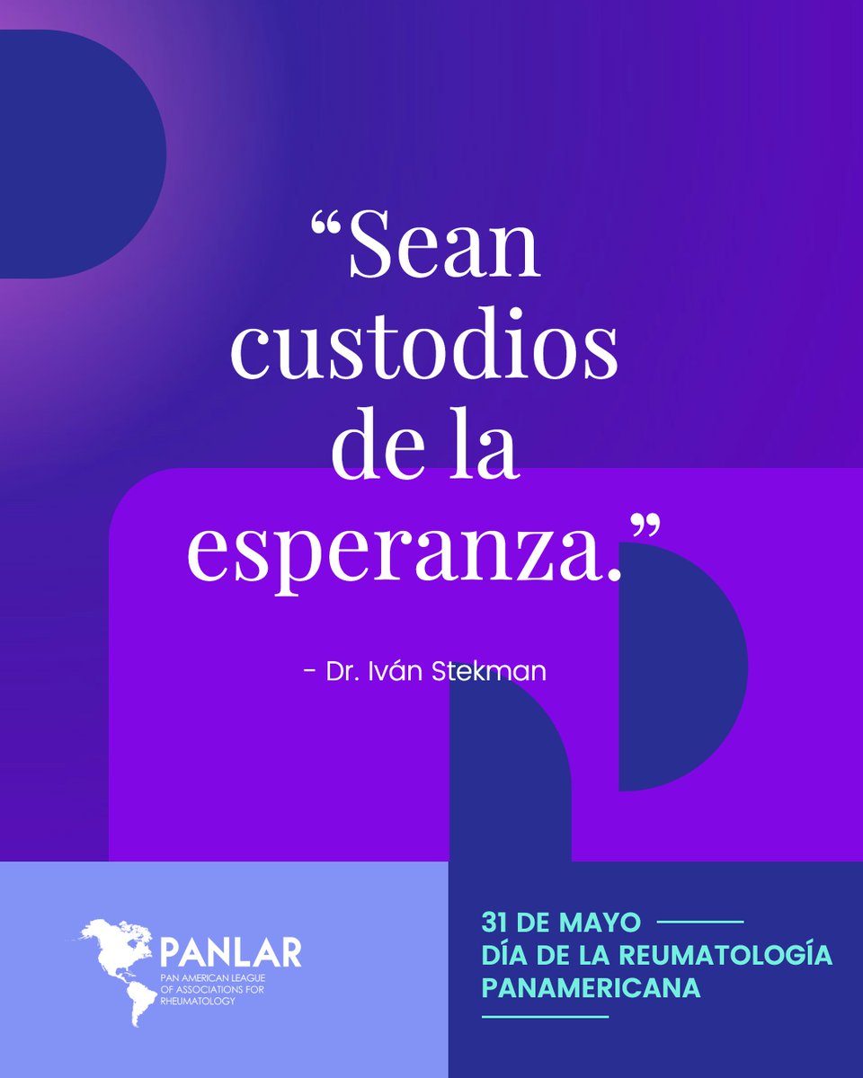 En este Día de la Reumatología Panamericana, el Dr. Stekman nos llama a ir más allá del protocolo. A investigar, adaptar y sanar con creatividad, especialmente en contextos complejos como los nuestros.

➡ “El mayor logro no está en los reconocimientos, sino en los pacientes que