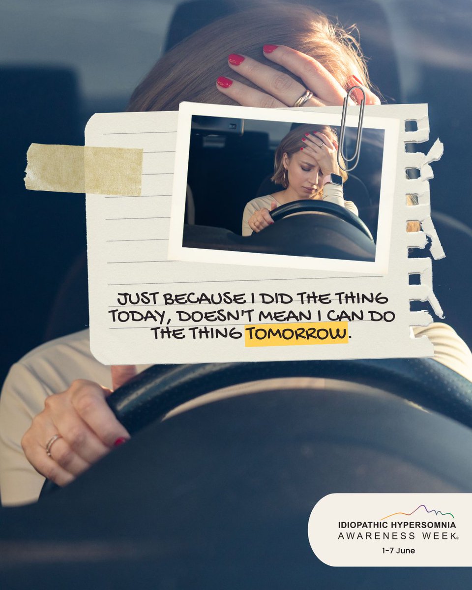 "Being judgmental of us doesn’t help our situation; in fact it only makes it worse. We feel bad enough about what we can’t achieve and what we miss out on."

Read More:  hypersomnolenceaustralia.org.au/single-post/20…

#IdiopathicHypersomnia #LivingwithIH