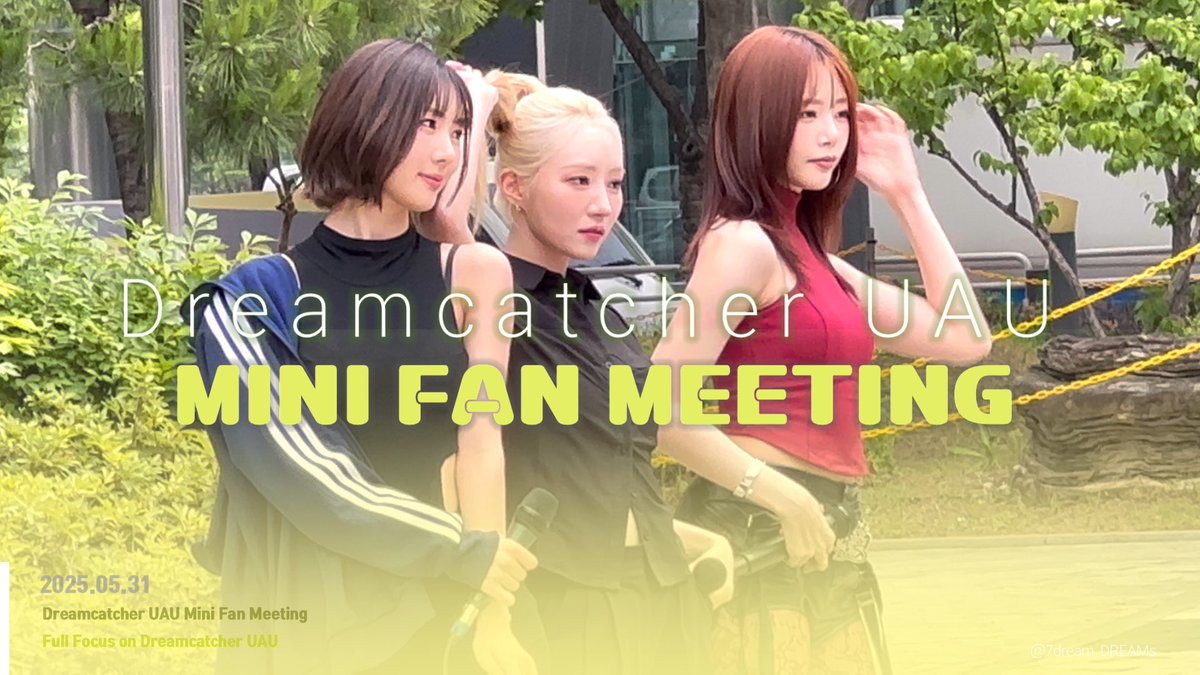 7dream_DREAMs's tweet photo. 250531 음악중심 미니 팬미팅 #유아유 #풀캠

[Full] Dreamcatcher_UAU(유아유)
음악중심 미니 팬미팅 직캠​💚⁠
🔗https://t.co/vstNtKeFRO… - @YouTube https://t.co/Az3WPqu5P1