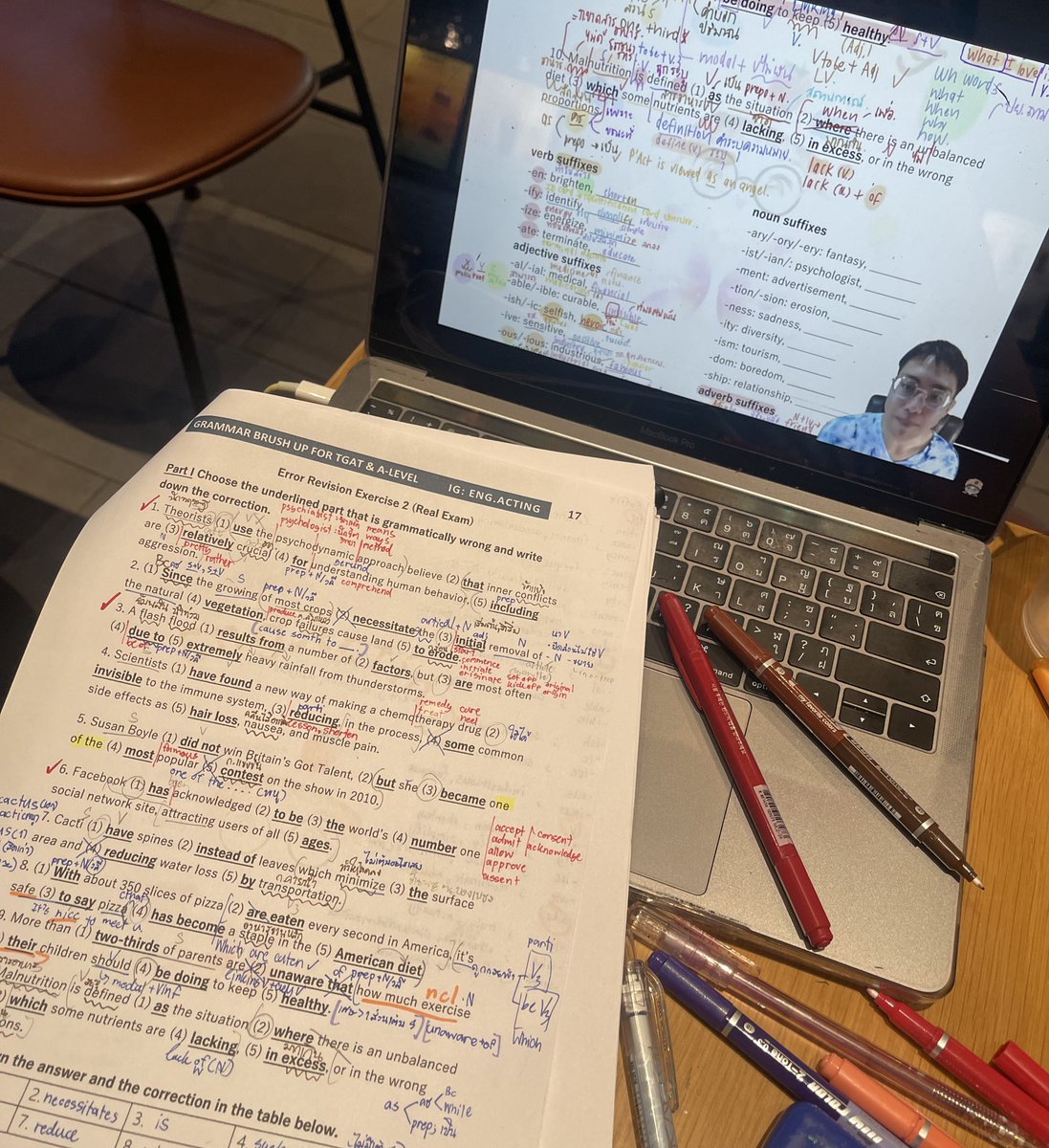 fulinastd's tweet photo. ( DAY 44 #newstdwfln 📖 ) 
࣪ ˚—  30 MAY 2025 

วันนี้จบแกรมม่าแล้วค่ะ เรียนเสร็จไปออกกำลังกายเหมือนเดิม เดี๋ยวไปปั่นคอร์สอังกฤษ text com ที่เหลืออยู่ให้จบ ไม่เกินต้นเดือนหน้าคับ จะได้เริ่มวิชาต่อไปสักที 💪🏻 https://t.co/H9MWGAVS7x