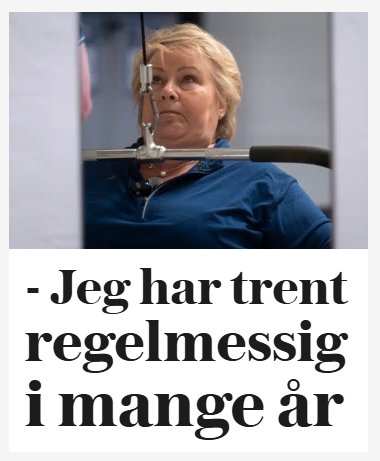 <a href="/KariJaquesson/">Kari A. Jaquesson</a> Som <a href="/KariJaquesson/">Kari A. Jaquesson</a> sier, rett budskap  fra feil person. Hun lyver så det renner av henne, hadde denne påstanden vært sann hadde hun hatt en kroppslig forandring. Men det må ha vært 30 år siden, for hun er tykkere er  gang. Dette er et eksempel på en som kjøper seg stemmer igjen!