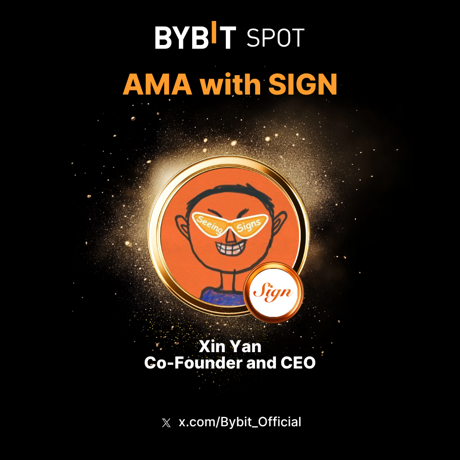 🔥 Time to Learn More About SIGN 🔥<a href="/ethsign/">Sign</a>

📆 Join our X Spaces AMA on June 4, 10AM UTC. 🎁 Stand a chance to share a 250 $USDT Bonus prize pool!

Register now: i.bybit.com/1Bab9ie1

#TheCryptoArk #Bybit