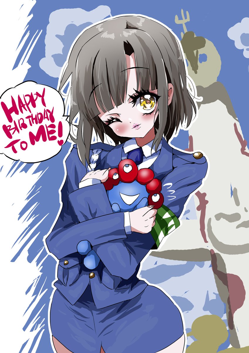 芽依ちゃんの月だから芽依ちゃんだけ見てくれ
(ネームの人)
#今月描いた絵を晒そう 