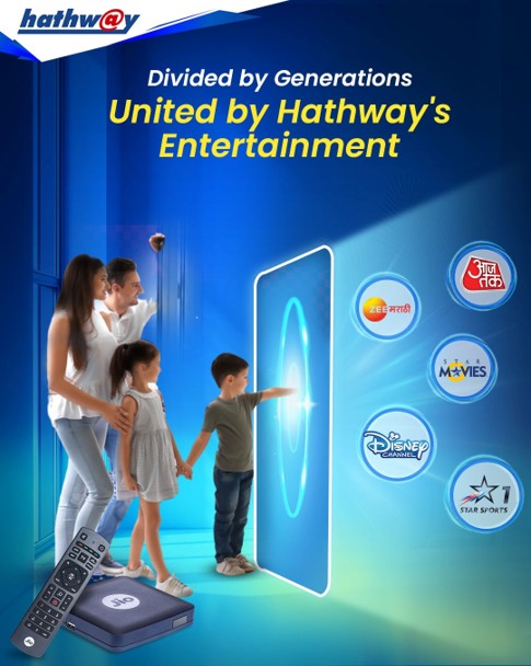 tv_hathway's tweet image. Different tastes, one connection! No matter the generation, Hathway brings everyone together with nonstop entertainment. Stay connected, stream unlimited! 

#UnitedByEntertainment #allgenerations #allageshows #kidsshows #regionalshows #movie #news #drama #dailysoap 
#Hathway