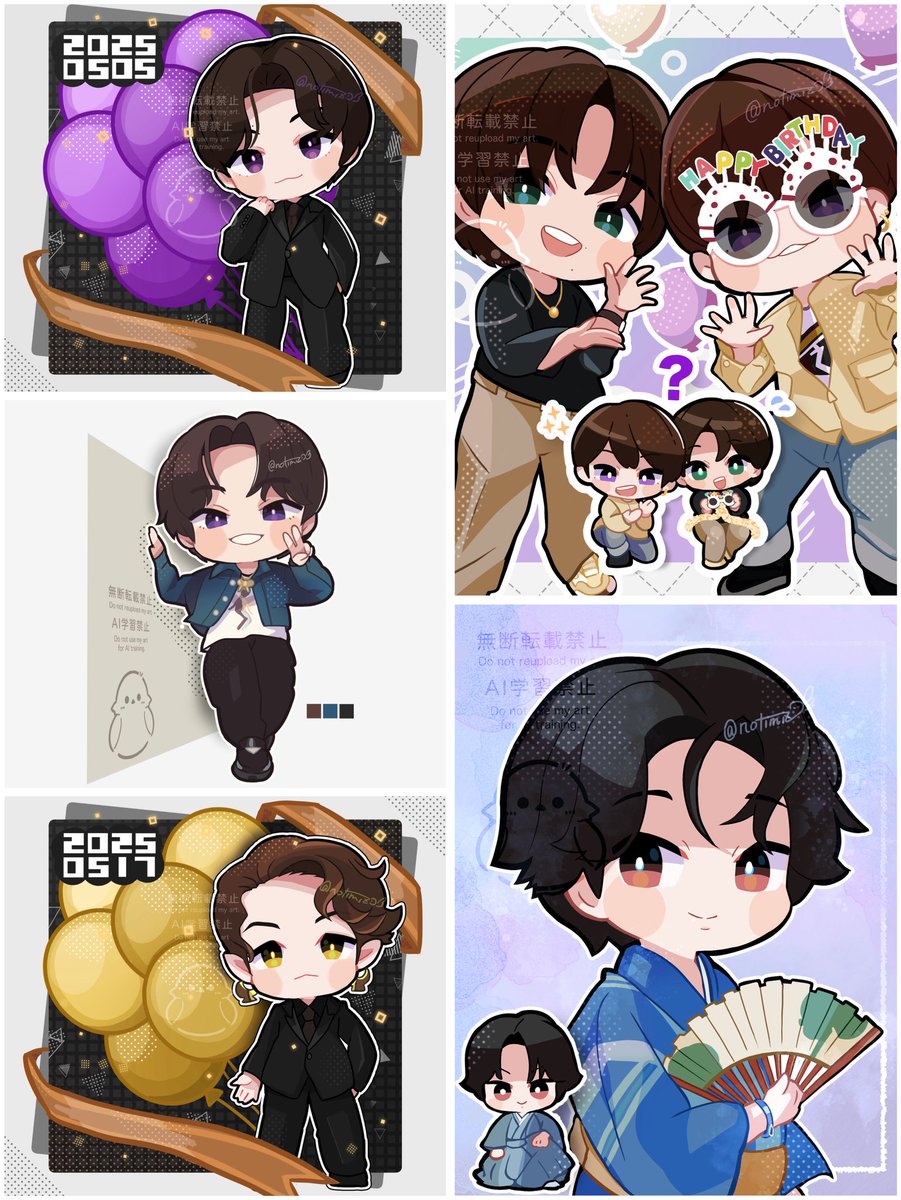 🐥5月描いた絵！
見てくださってありがとうございました🎏