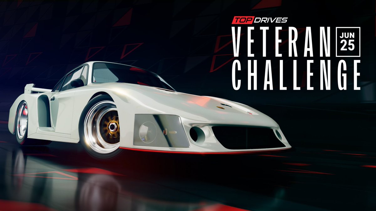 🗣️  The VETERAN CHALLENGE: June will start on Sunday June 1st 11am BST and run until Thursday June 5th 11am BST.

All RQ460-500 players will have access to this Veteran Challenge, and the criteria is 2/3/4x Roadster! 

For more details check out the in-game inbox 📨
