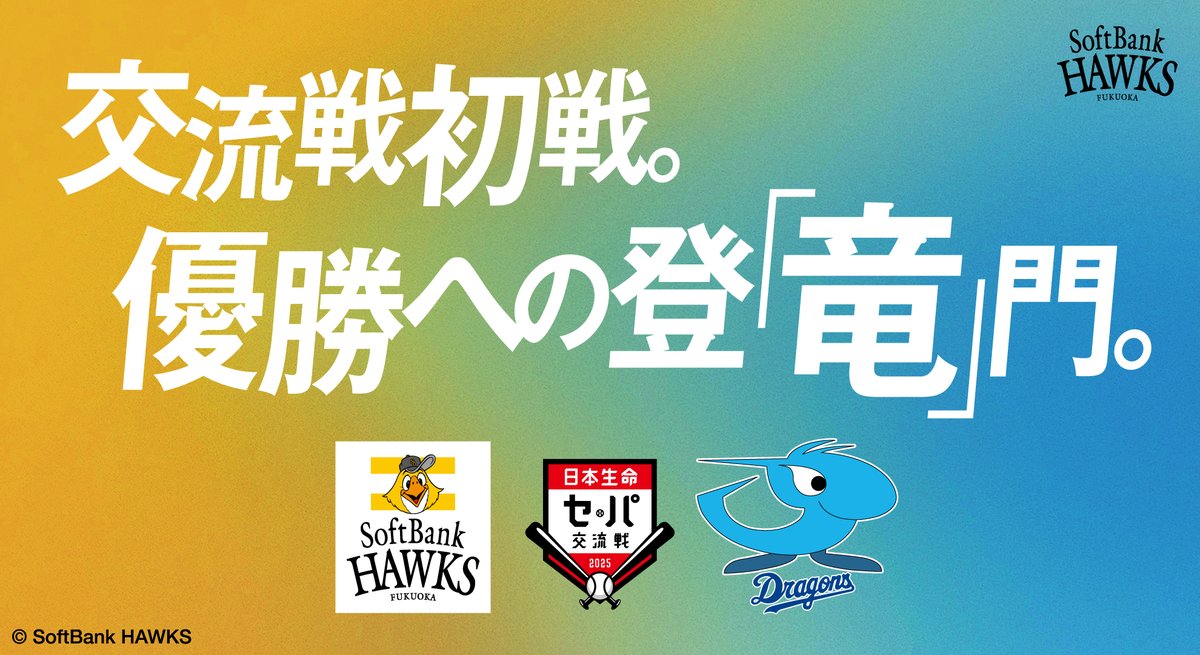 2025年6月3日 福岡ソフトバンクホークスvs.中日ドラゴンズ - セパ交流戦　SBソフトバンクｖｓ中日ドラゴンズ　5月31日(水）ミズホプレミアムシートS　2席 プロ野球