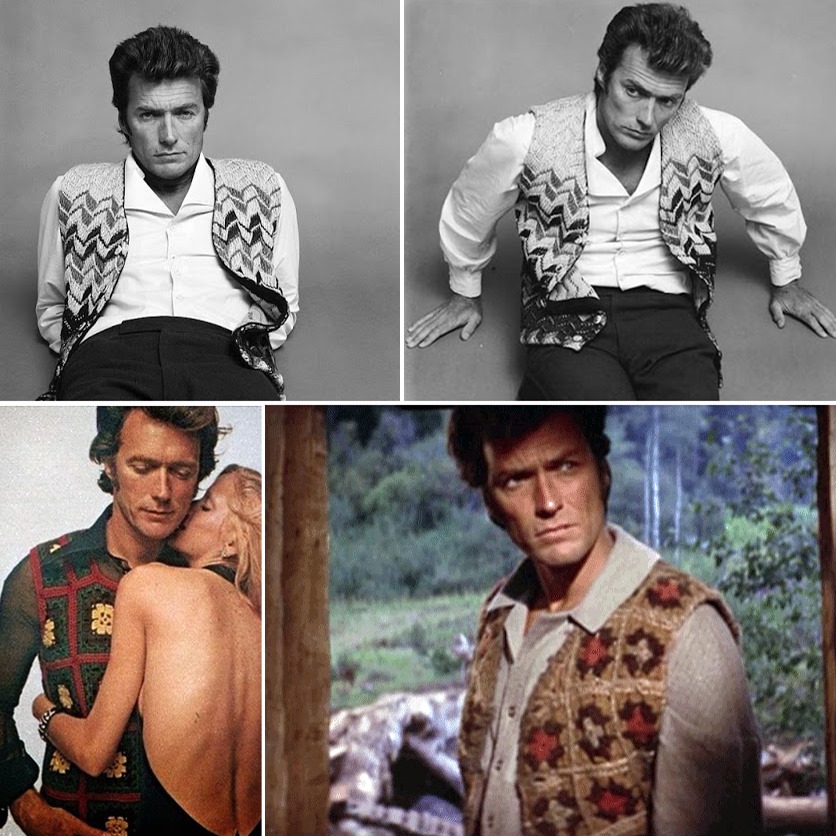 It's time for my yearly reminder that nobody rocked a sweater vest as hard as Clint Eastwood who is celebrating his 95th birthday this weekend 🥳🎂 ❤️