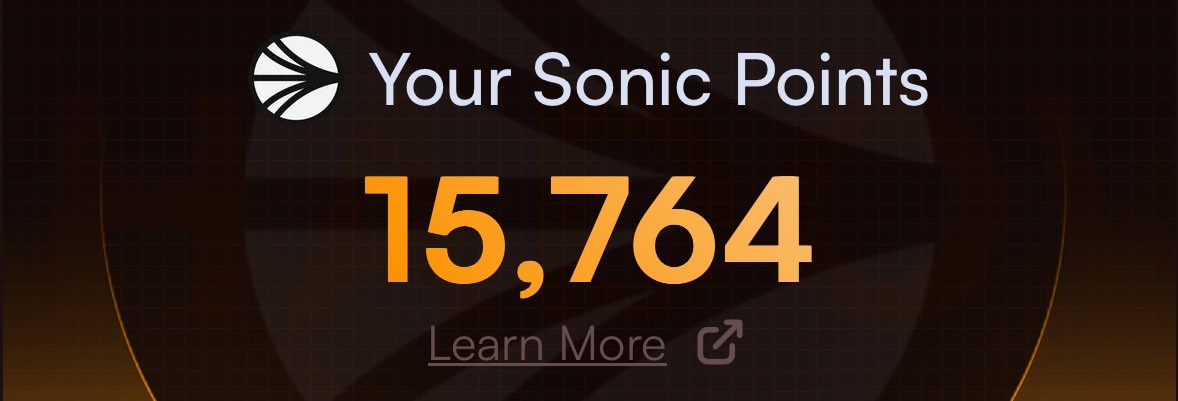 adopsio (@adopsio) on Twitter photo The <a href="/SonicLabs/">Sonic Labs</a> airdrop is getting closer.
Use referral code J98X6M at my.soniclabs.com/points to get started! The <a href="/SonicLabs/">Sonic Labs</a> airdrop is getting closer.
Use referral code J98X6M at my.soniclabs.com/points to get started!
