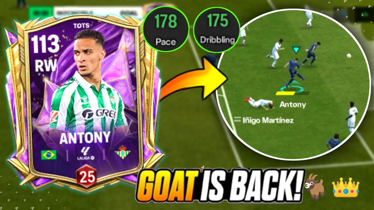 RKFCMOBILE🇮🇳 (@rkfcmobile) on Twitter photo 🎯 Tots Antony is Here 👑☠️ Best RW Rn now in the Game‼️ Must watch 📸👇
youtu.be/6B56WpWPcWU?si…
RT Appreciate 🔄
<a href="/Akash62455881/">Akash_Beast</a> <a href="/bavani_moin/">Moin Bavani</a> <a href="/BlaiseAFC/">Blaise 🇳🇬</a> <a href="/FirstHalfYT/">FirstHalf EAFC</a> <a href="/tutiofifa/">Tío Fifah 🇨🇴 🇵🇸 حرة</a> <a href="/GokuFifaMobile/">Goku🇮🇳</a> <a href="/RAHULFC186262/">FC_ALEX_DEVA_IND</a> <a href="/MysterioDeYT/">De MYSTéRIO</a> <a href="/KJavierFM/">K Javier EAFC</a> <a href="/FCM_KEAN/">FCM KEAN🇺🇬</a> <a href="/Kunaal991/">RockFc</a> <a href="/Simranj93125049/">Sanmitra</a> RT 🐐👑 🎯 Tots Antony is Here 👑☠️ Best RW Rn now in the Game‼️ Must watch 📸👇
youtu.be/6B56WpWPcWU?si…
RT Appreciate 🔄
<a href="/Akash62455881/">Akash_Beast</a> <a href="/bavani_moin/">Moin Bavani</a> <a href="/BlaiseAFC/">Blaise 🇳🇬</a> <a href="/FirstHalfYT/">FirstHalf EAFC</a> <a href="/tutiofifa/">Tío Fifah 🇨🇴 🇵🇸 حرة</a> <a href="/GokuFifaMobile/">Goku🇮🇳</a> <a href="/RAHULFC186262/">FC_ALEX_DEVA_IND</a> <a href="/MysterioDeYT/">De MYSTéRIO</a> <a href="/KJavierFM/">K Javier EAFC</a> <a href="/FCM_KEAN/">FCM KEAN🇺🇬</a> <a href="/Kunaal991/">RockFc</a> <a href="/Simranj93125049/">Sanmitra</a> RT 🐐👑