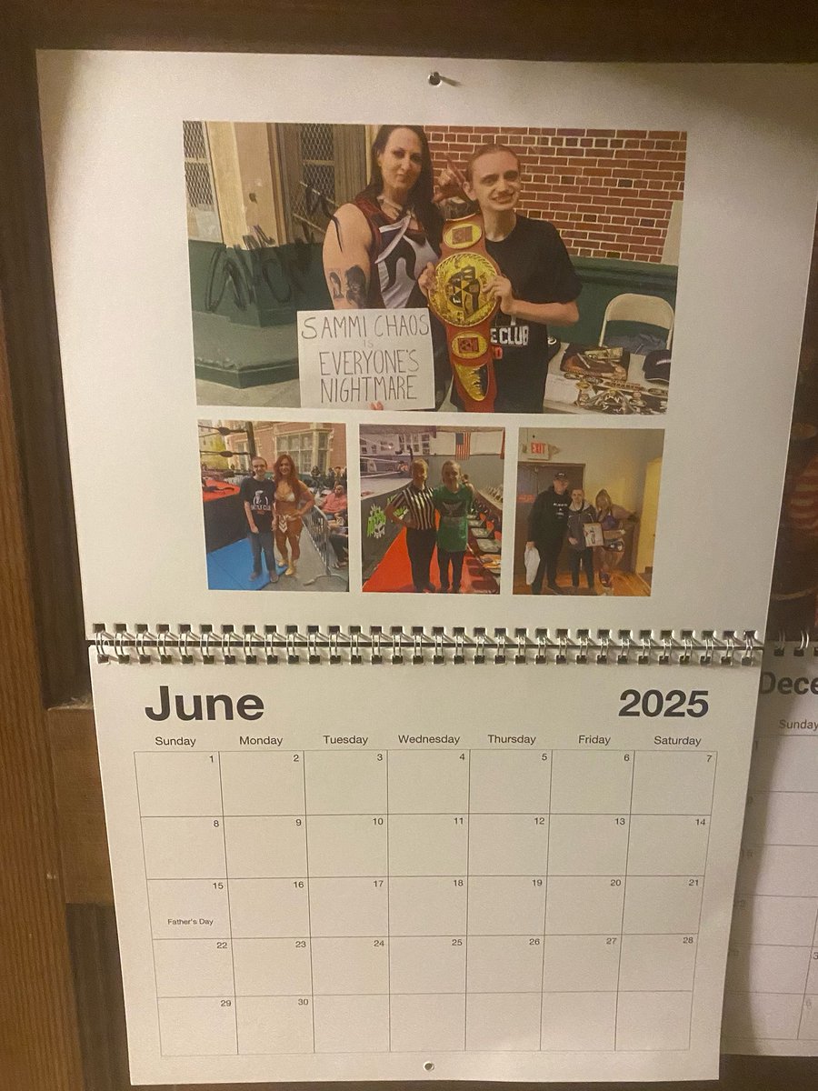 With tomorrow being June 1st here’s the pictures in Kyle’s 2025 indie calendar of these awesome ladies <a href="/realSammiChaos/">Sammi Chaos</a> <a href="/JulieRoganCNS/">Ref Rogan</a> <a href="/meganbayne/">MEGAN BAYNE ⚡️ メーガン・ベーン</a> <a href="/the_gnomie/">Gabby Forza</a>