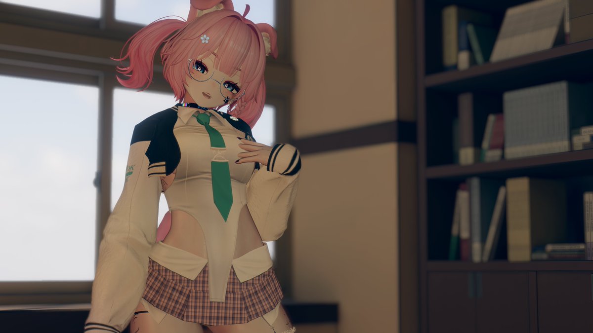 Wrendoolin's tweet image. Waiting for you after class! 📚⏰