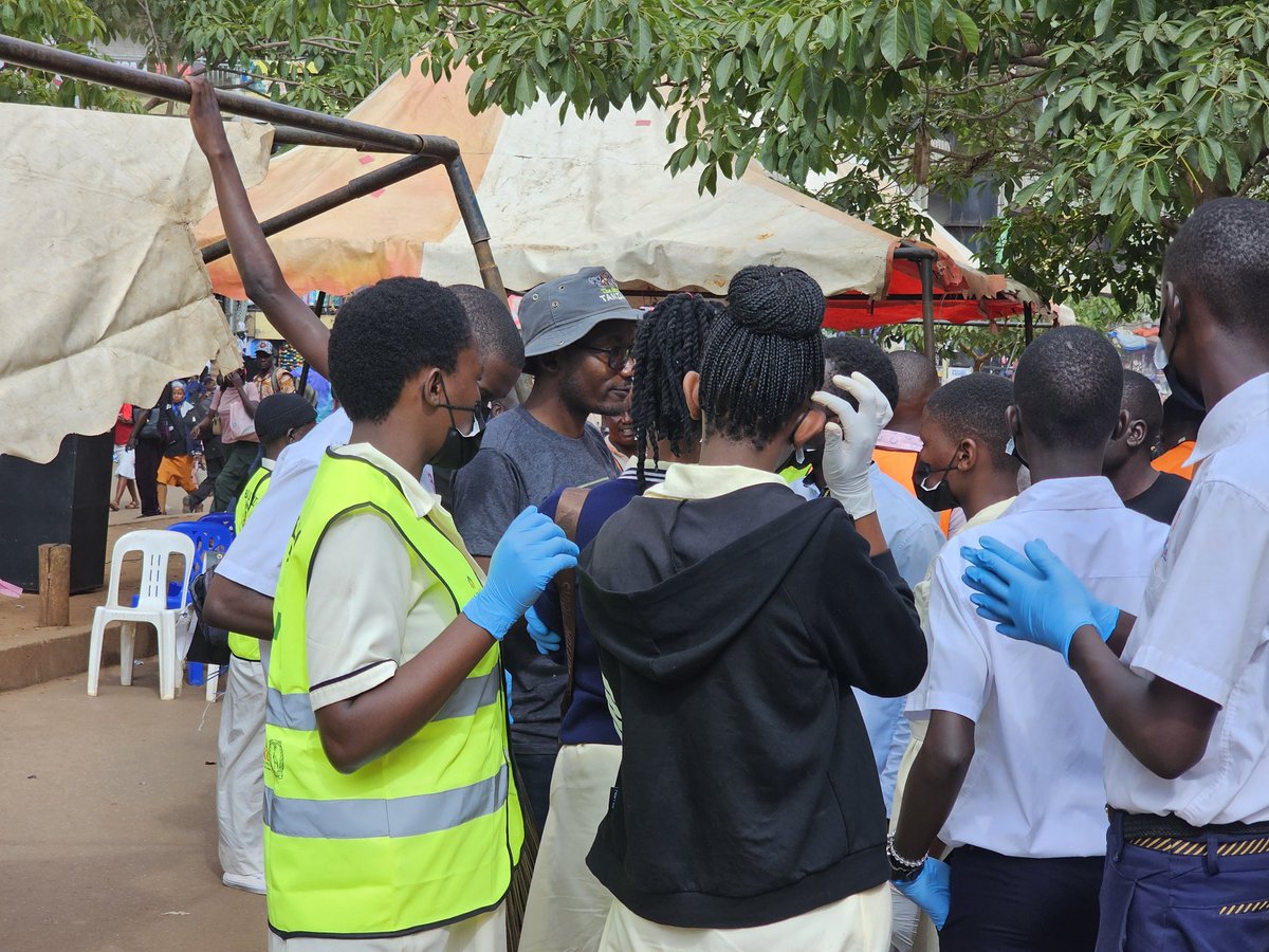 Uganda Martyrs College (@uganda10125) on Twitter photo Having a clean environment is healthy and safe. Today, we joined <a href="/KCCAUG/">Kampala Capital City Authority (KCCA)</a> together with <a href="/kacita_uganda/">KACITA Uganda</a> and <a href="/Bulungibwansi/">Min. of Bulungibwansi, Environment& Gender-Buganda</a> in the community clean-up around the city centre in <a href="/KikuuboTrading/">Kikuubo Trading</a> areas. Having a clean environment is healthy and safe. Today, we joined <a href="/KCCAUG/">Kampala Capital City Authority (KCCA)</a> together with <a href="/kacita_uganda/">KACITA Uganda</a> and <a href="/Bulungibwansi/">Min. of Bulungibwansi, Environment& Gender-Buganda</a> in the community clean-up around the city centre in <a href="/KikuuboTrading/">Kikuubo Trading</a> areas.