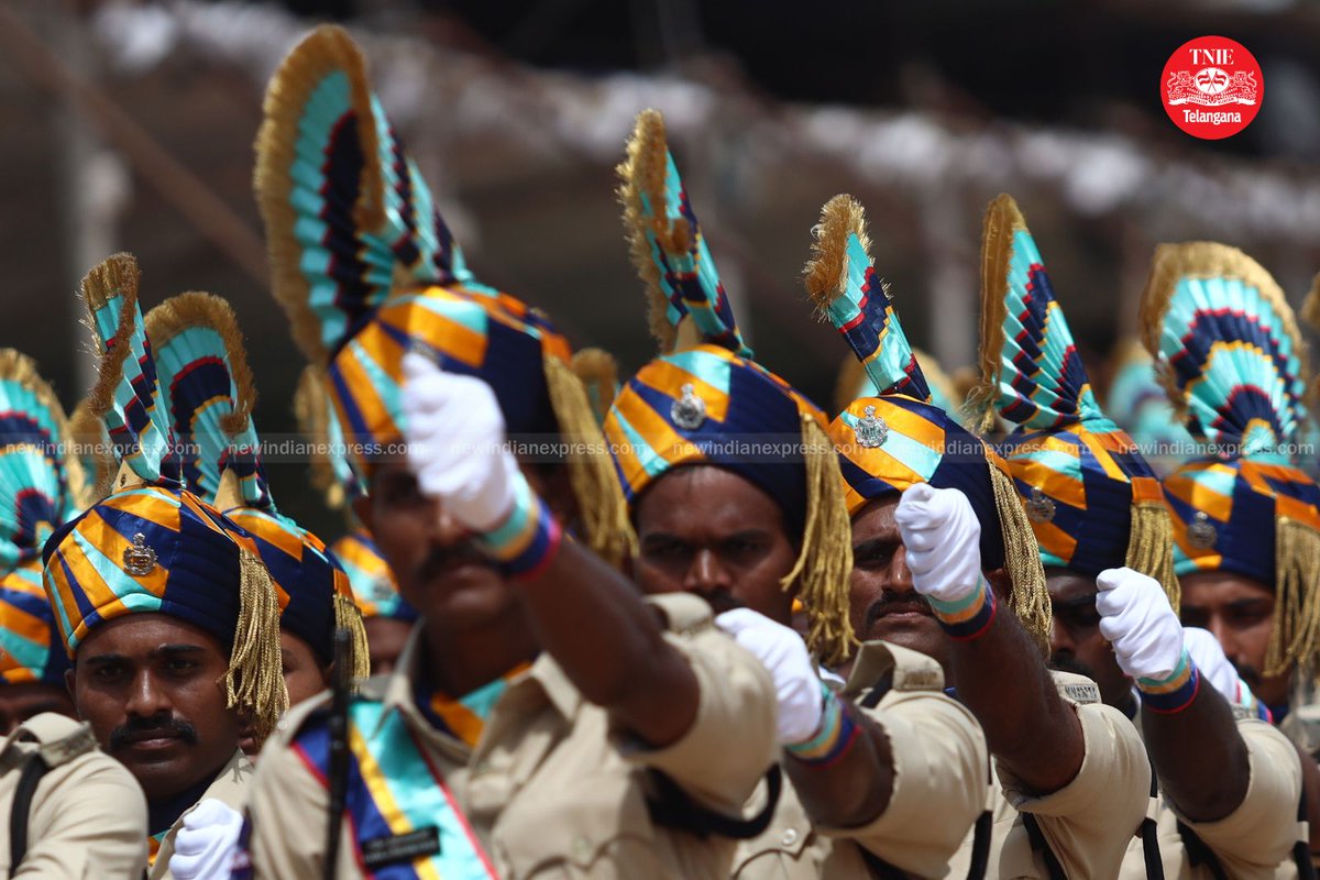 Sri Loganathan Velmurugan (@sriloganathan6) on Twitter photo Police personnel seen getting ready for the full-dress rehearsals ahead of the #TelanganaFormationDay celebrations at the Parade Ground in Hyderabad
<a href="/NewIndianXpress/">The New Indian Express</a> <a href="/XpressHyderabad/">TNIE Telangana</a> <a href="/Kalyan_TNIE/">Kalyan Chakravarthy</a> <a href="/santwana99/">santwanabhattacharya</a> <a href="/shibasahu2012/">SHIBA</a> #TelanganaRising Police personnel seen getting ready for the full-dress rehearsals ahead of the #TelanganaFormationDay celebrations at the Parade Ground in Hyderabad
<a href="/NewIndianXpress/">The New Indian Express</a> <a href="/XpressHyderabad/">TNIE Telangana</a> <a href="/Kalyan_TNIE/">Kalyan Chakravarthy</a> <a href="/santwana99/">santwanabhattacharya</a> <a href="/shibasahu2012/">SHIBA</a> #TelanganaRising
