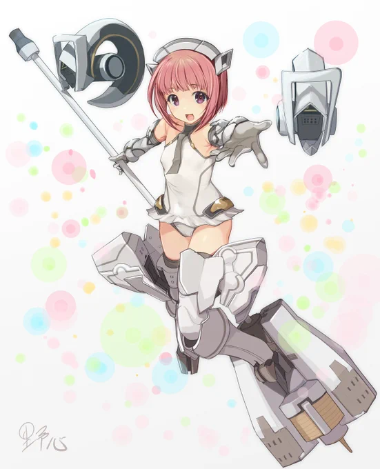 メガミデバイス愛花ちゃん、再販記念!