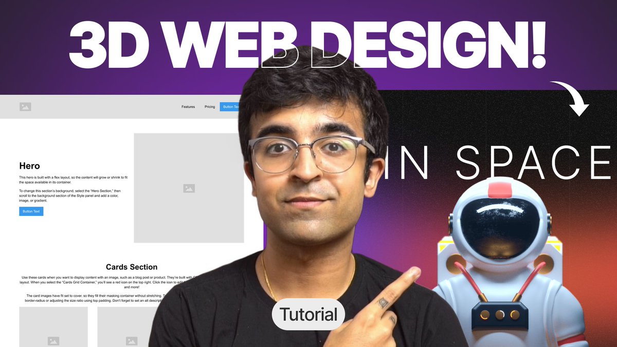 3D Web Design with AI! - Full Tutorial

Get it free 👉 youtu.be/LsF8ZPJjGMk

#uidesign #webdesign #ai #3d