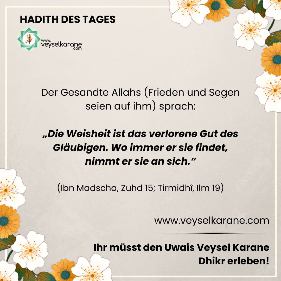 uwaisindeutsch1's tweet photo. Deine Aufgabe ist nicht die Liebe zu suchen, sondern nur all die Hindernisse in dir zu suchen und zu finden, die du dagegen aufgebaut hast.“

Rumi

#Dhikir   #Gebet    #Nafs    #Seele    #Koran   #Prophet   #Segen     #Barmherzigkeit   #uwais   #ego    #Quran    @veyselkarane https://t.co/Q1lH5VzLgO