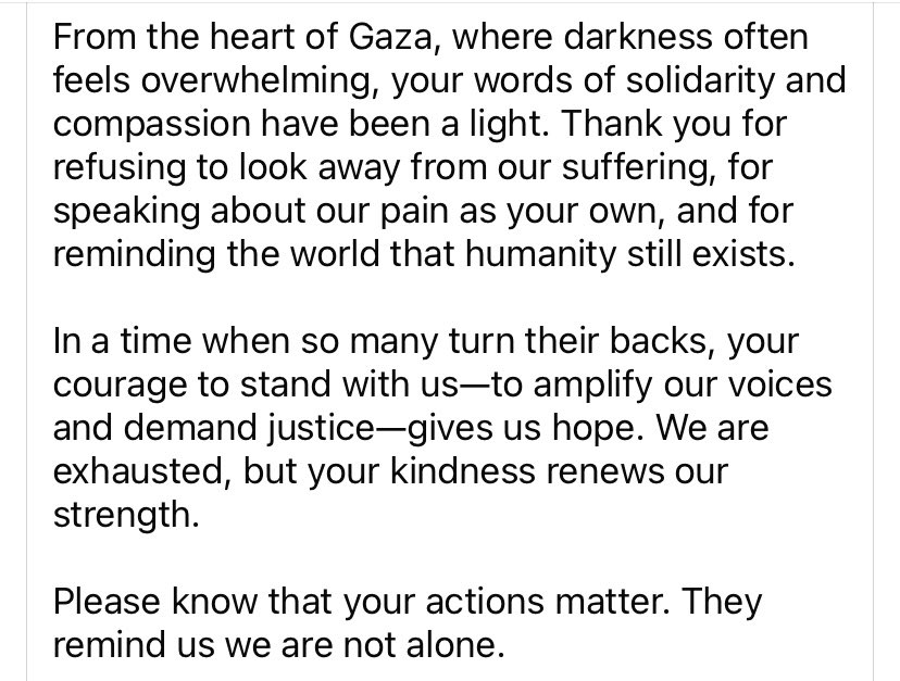My friend Randa, in this story, wrote yesterday after it was published. 

Here are her words. Speaking up matters.

Link to article here: crikey.com.au/2025/05/30/gaz…
