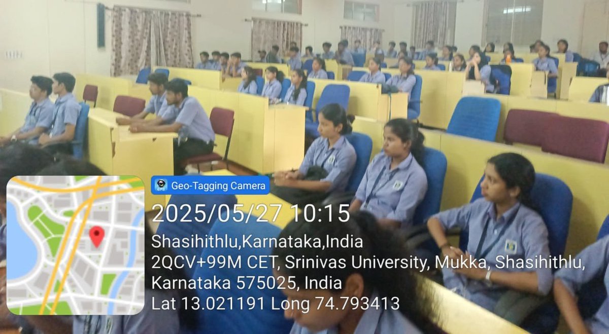 Dept of Mechanical Engineering in association with the Institution’s Innovation Council (IIC), #SrinivasUniversity Institute of Engineering &amp; Technology #SUIETMukka, organized Talk on “How to Plan for a Startup – Legal and Ethical Steps” on 27-05-2025.
#StartUp #StartUps (1/n)