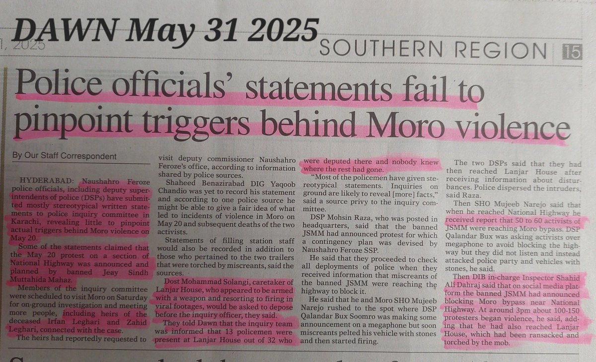 رياست، تابع ادارہ، ۽ پگھاردار ڇارتا مورو سانحي جي پٺيان ڪارڻ تي پنھنجو فسطائي بيانيو ٺاھڻ ۾ مڪمل طور تي ناڪام ويا آھن جو سڀني ڏٺو ۽ سمجھن ٿا تہ ان پٺيان پيپلز پارٽي جي آمر سوچ ۽ رياستي سامراجي ونھنوار آھي.
#SindhRejectsCorporateFarming #sindhrejectsqaatilppp #NoMoreCanalsOnIndus