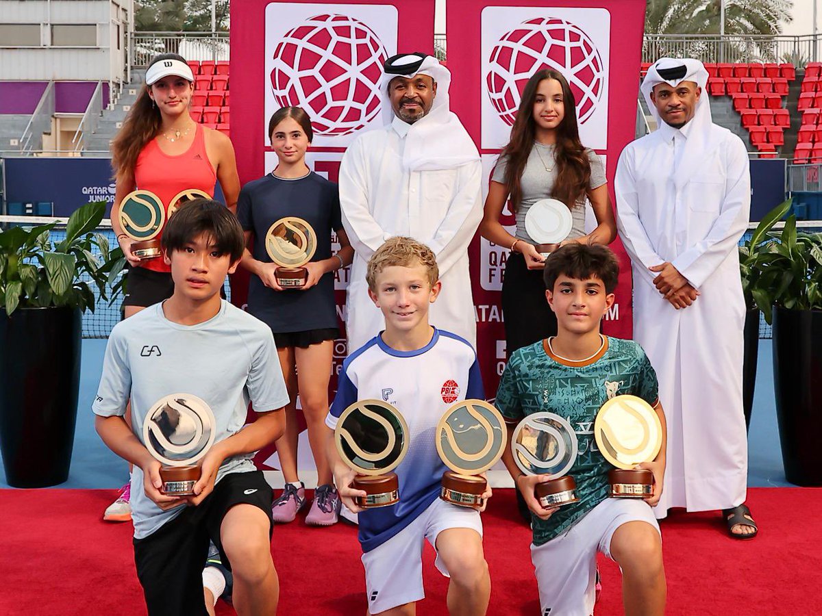 Every rally led to this moment 👏🏼 Congratulations ‼️

🇶🇦 2nd Qatar Asian Junior U/14 🎾

#qatartennisfederation #tennis #qatar