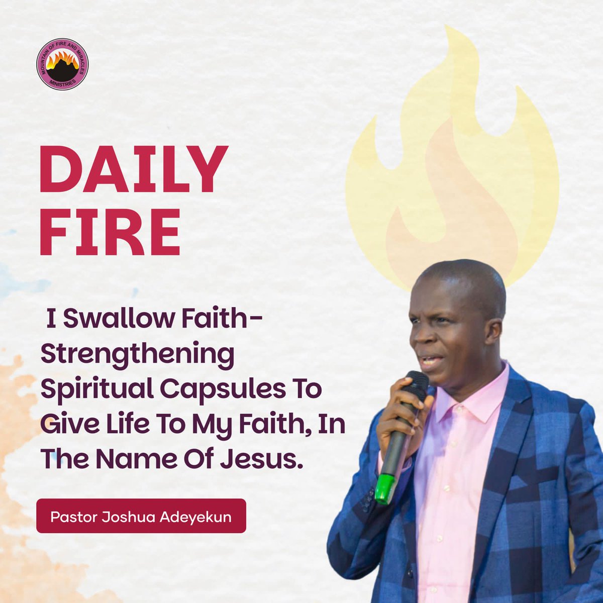 JAdeyekun's tweet image. Declare this with 🔥🔥🔥 and let your faith come alive.
#Exploitsoffaith #faithcapsules #mfm #zion.