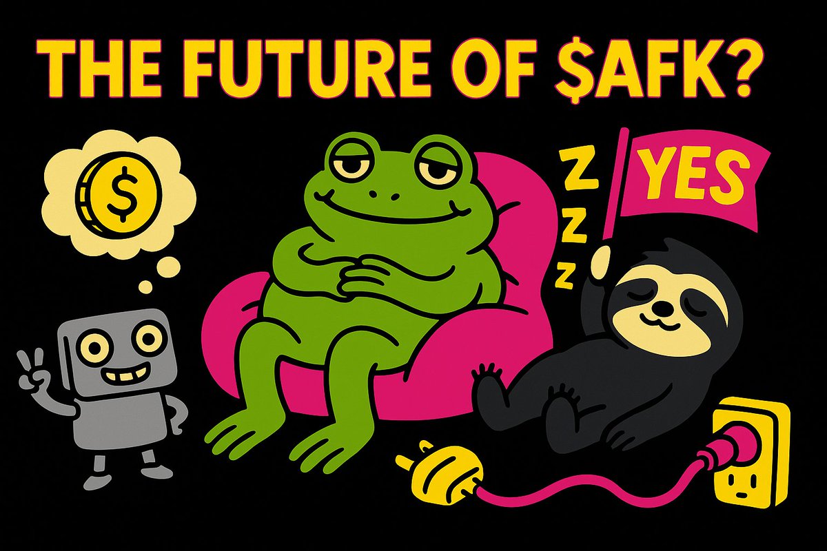 The Future of $AFK: From Rugless Pump Experiment to Community Legend? 🤔
What’s ending, what’s just beginning, and why this sleepy little token might still surprise us all 👇