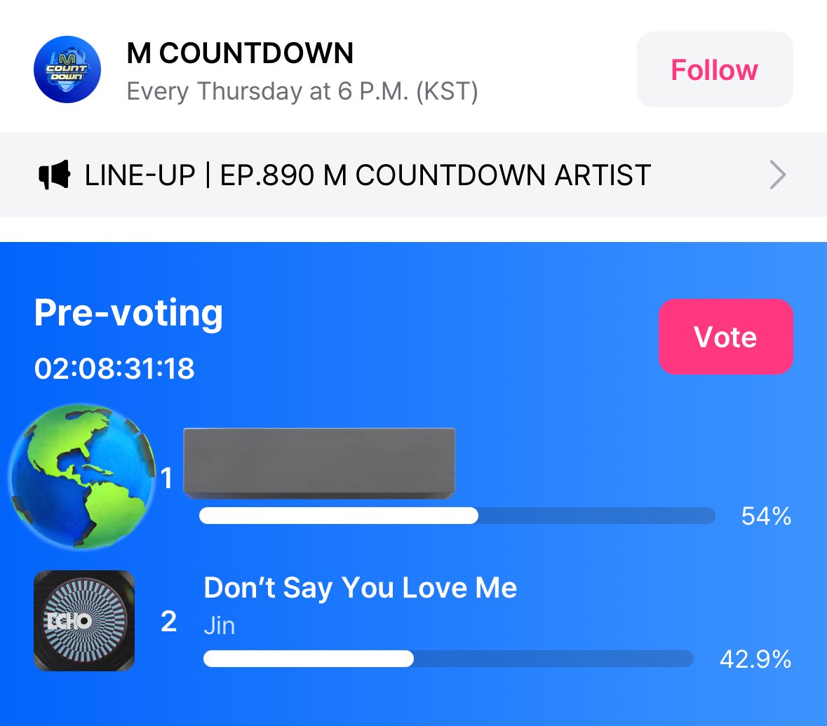 jinniesarchives's tweet photo. ARMYs! If you see this tweet, we need to take over now. VOTE NOW FOR JIN!

Reply your ss 👇 https://t.co/3K9liDaj9Q