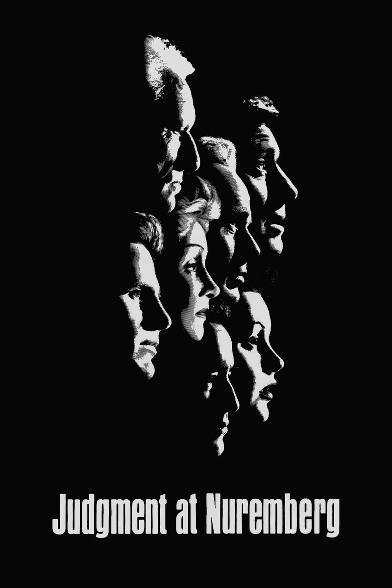 Ochazuk's tweet photo. Jugement à Nuremberg (1961)
de Stanley Kramer
Subjuguant film de procès sur des responsables nazis. Des acteurs grandioses, une tension de tout moment, un regard sur l’impensable.
#classicmovie #classique #nuremberg #nazi #procès 
#SpencerTracy #BurtLancaster #MarleneDietrich # https://t.co/XsTsVwj2pd