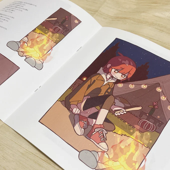 新刊情報 「 Moonlight 」 夜をテーマにイラストを描き下ろしました! ザラっとした質感の紙で、絵柄も相まって暖かみのある作品になりました ✦ フルカラー ✦ 20p ✦ A4正方形 明日のCOMITIA152の新刊として出します!