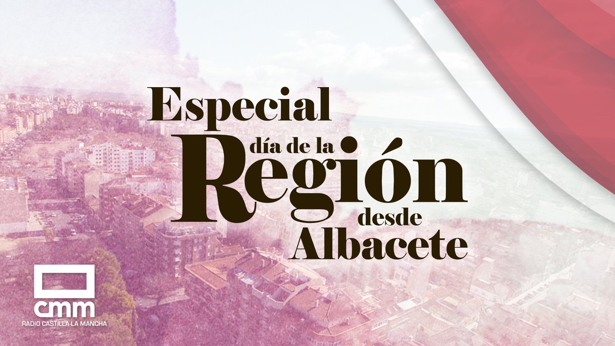 Radio Castilla-La Mancha (@radioclm_es) on Twitter photo 📻Programa Especial 𝐃𝐢́𝐚 𝐝𝐞 𝐂𝐚𝐬𝐭𝐢𝐥𝐥𝐚-𝐋𝐚 𝐌𝐚𝐧𝐜𝐡𝐚 desde Albacete
🎙️Con <a href="/madinamunoz/">Fran Madinabeitia</a> ,como siempre, recorremos los 80.000 kilómetros de región
📻 En #RadioCLM desde las 10:45
🔴 Radio en directo: cmmedia.es/play/en-direct… 📻Programa Especial 𝐃𝐢́𝐚 𝐝𝐞 𝐂𝐚𝐬𝐭𝐢𝐥𝐥𝐚-𝐋𝐚 𝐌𝐚𝐧𝐜𝐡𝐚 desde Albacete
🎙️Con <a href="/madinamunoz/">Fran Madinabeitia</a> ,como siempre, recorremos los 80.000 kilómetros de región
📻 En #RadioCLM desde las 10:45
🔴 Radio en directo: cmmedia.es/play/en-direct…