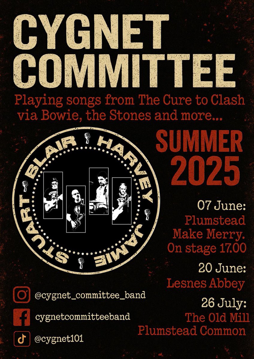 Cygnet Committee Band (@cygnets_band) on Twitter photo 