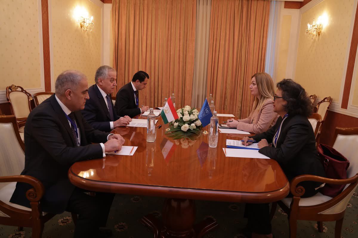 UNDP Tajikistan (@undptjk) on Twitter photo 🏔️At #GlacierConf2025, <a href="/Ivana_Zivkovic_/">Ivana Zivkovic</a>, <a href="/UNDPEurasia/">UNDP Eurasia</a> Director, was received by🇹🇯 FM Sirojiddin Muhriddin. As glaciers melt, partnerships must strengthen - she thanked Tajikistan f/ global leadership on 💦& 🗻 issues.
<a href="/UNDP/">UN Development</a> has stood w/🇹🇯 f/3️⃣2️⃣ y. on climate & sust. development. 🏔️At #GlacierConf2025, <a href="/Ivana_Zivkovic_/">Ivana Zivkovic</a>, <a href="/UNDPEurasia/">UNDP Eurasia</a> Director, was received by🇹🇯 FM Sirojiddin Muhriddin. As glaciers melt, partnerships must strengthen - she thanked Tajikistan f/ global leadership on 💦& 🗻 issues.
<a href="/UNDP/">UN Development</a> has stood w/🇹🇯 f/3️⃣2️⃣ y. on climate & sust. development.