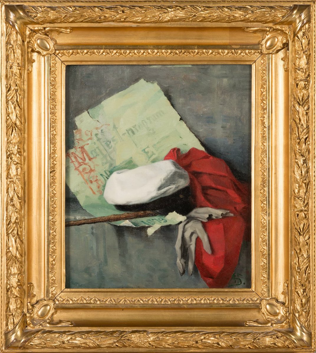 Onnea ylioppilaille! 
Happy graduation day!

Helene Schjerfbeck, "Ylioppilaslakki (Juhlan jälkeen)"