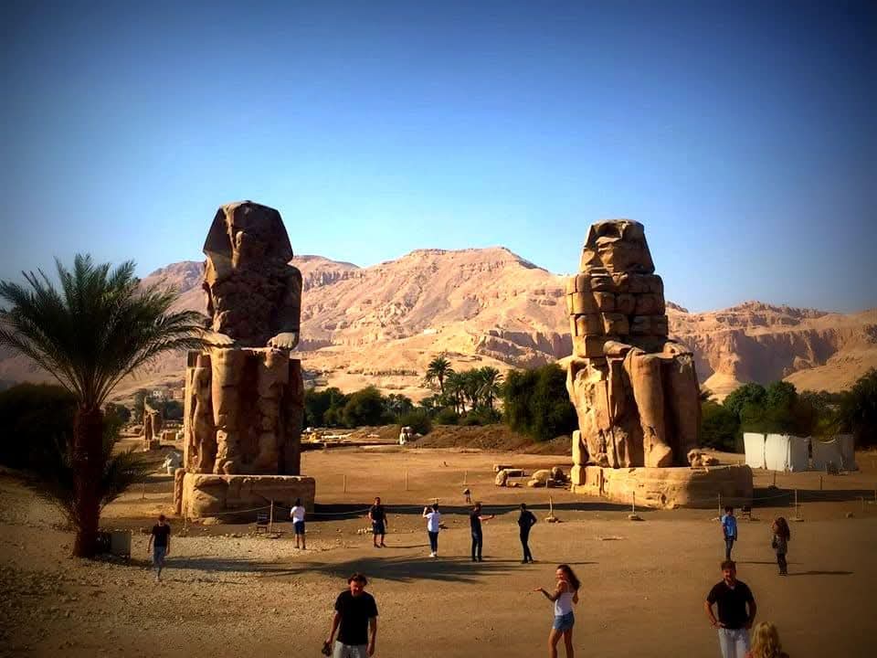 antinousgaygod's tweet photo. 🪷 Grieving #Hadrian made a pre-dawn visit to the Colossi of #Memnon after the death of #Antinous. Alas, Memnon did not "sing" for him as a sign of favor (but did sing for Empress Sabina), as Julia Balbilla wrote. The Emperor is said to have wept. More: https://t.co/tdM2U1LgW1 🪷 https://t.co/a9gEFVAL5Y