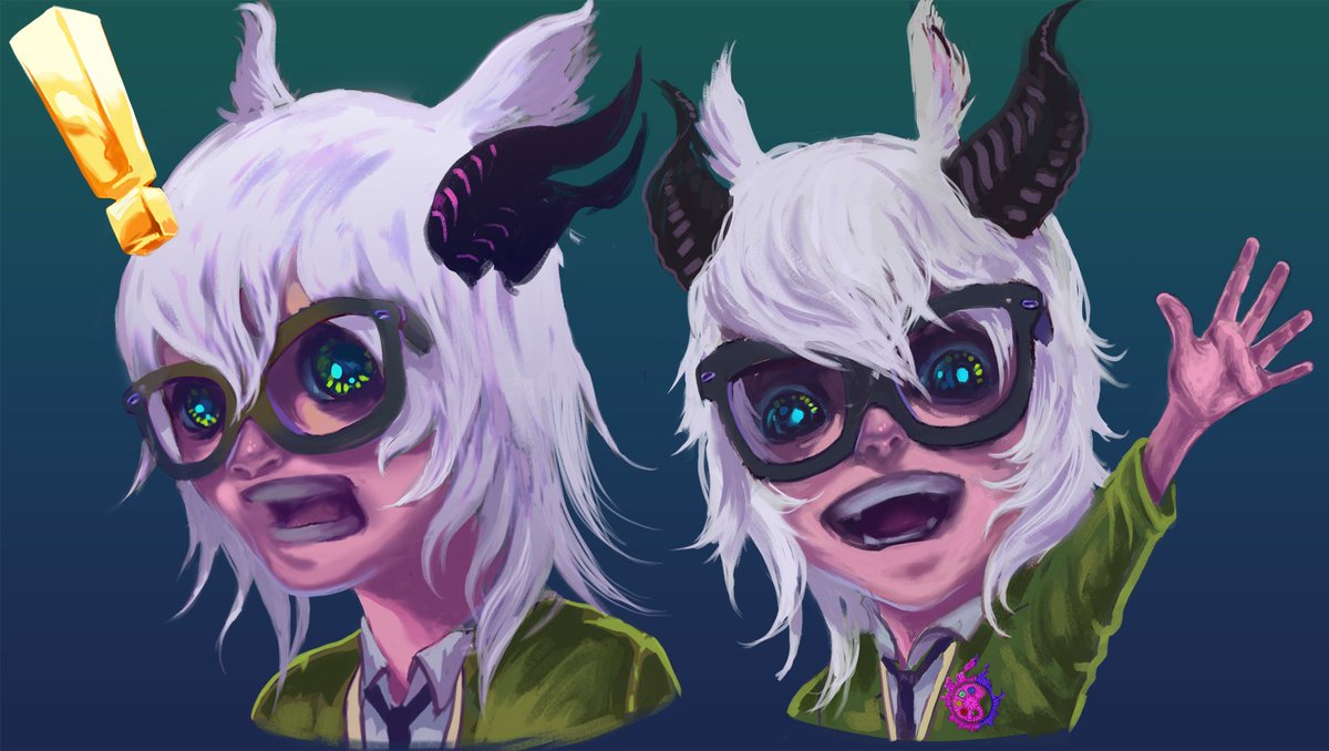 cooking up new discord stickers and remastering oldies o/
#XIVART #FFXIV #finalfantasyXIV